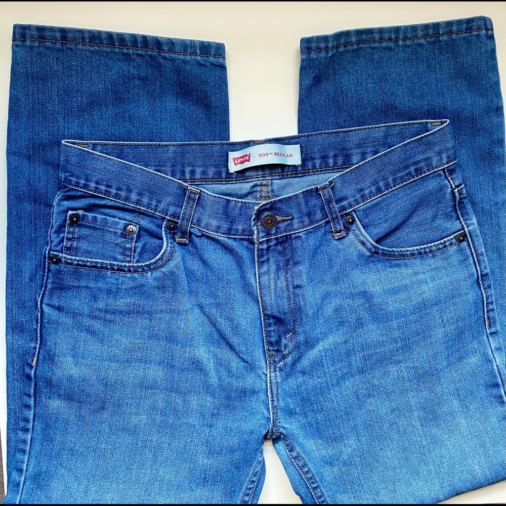 Levi’s 505 Regular jeans 14 Husky no stains no holes no fraying